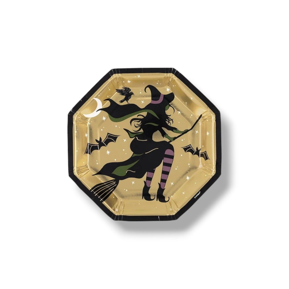 Plato 7" Octagonal Celestial Halloween C/8