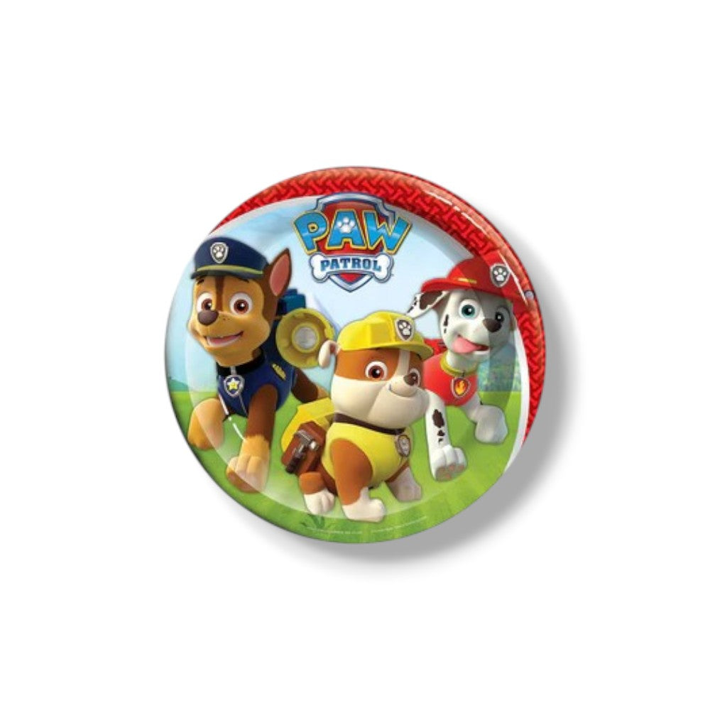 Paw Patrol 7" Plate for Kids (6 Pack)
