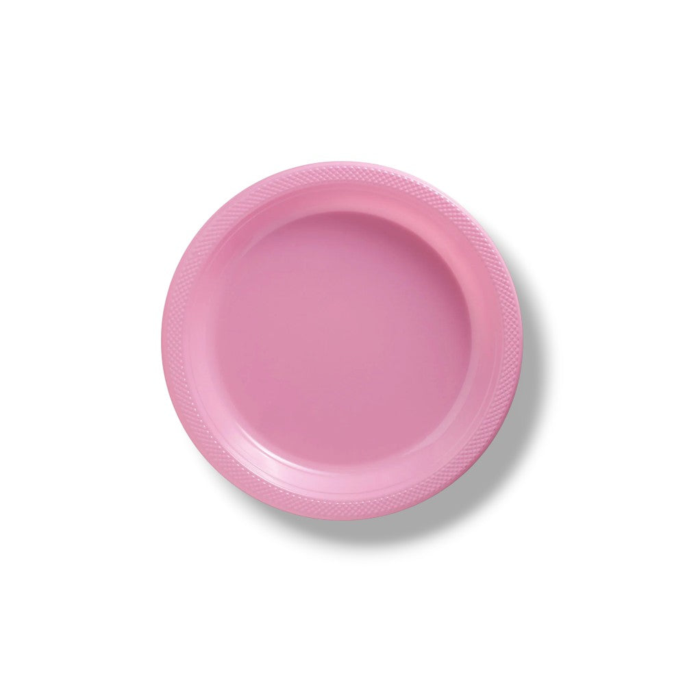 Plato 7" Rosa Bebe C/20
