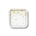 Plato 7" Silver & Gold Holiday C/8