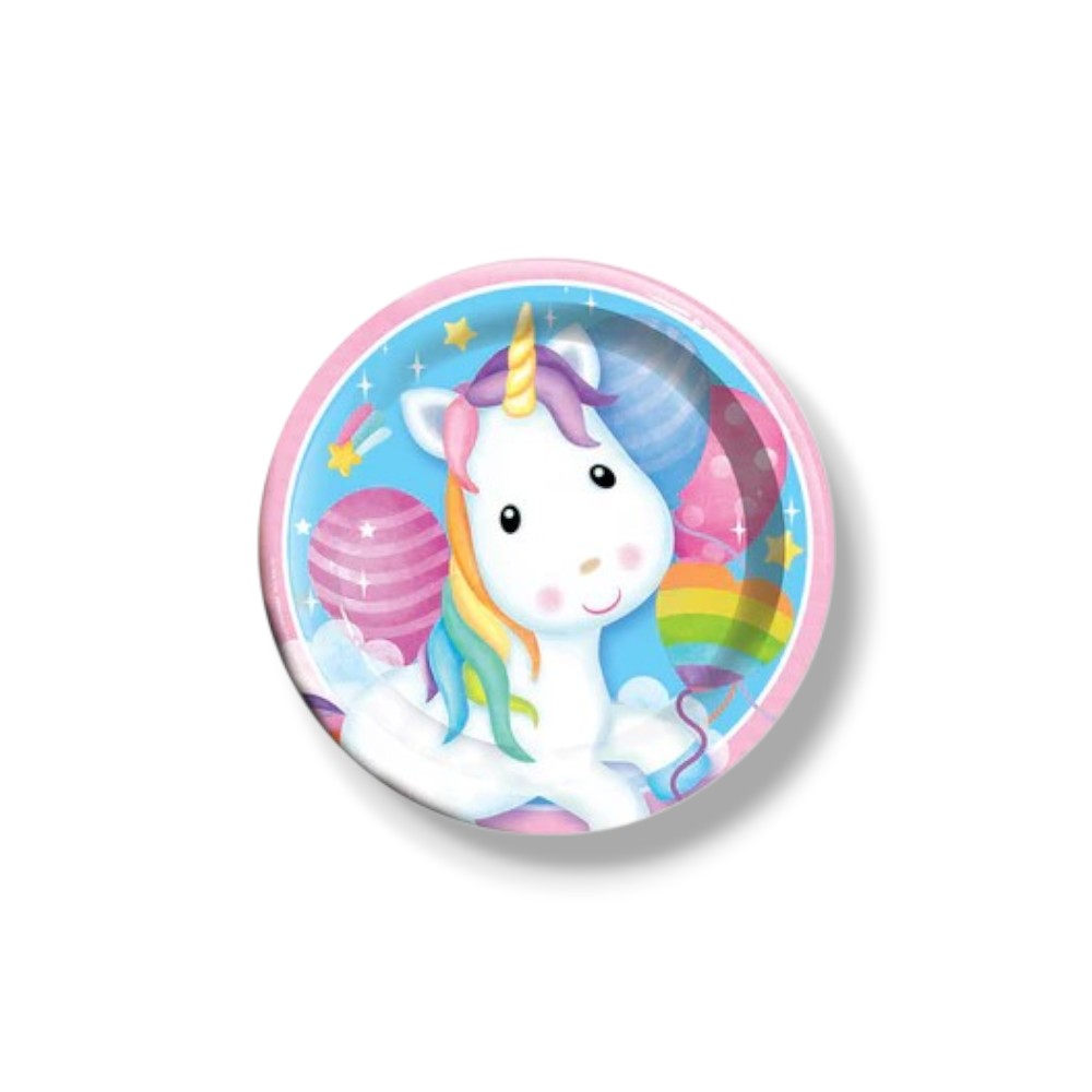 7" Baby Unicorn Plate