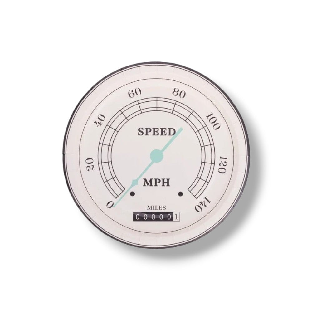 Plato 8" Miles Per Hour-Speedometer C/8