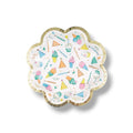 Plato 8" Pastel Birthday Sweets C/8