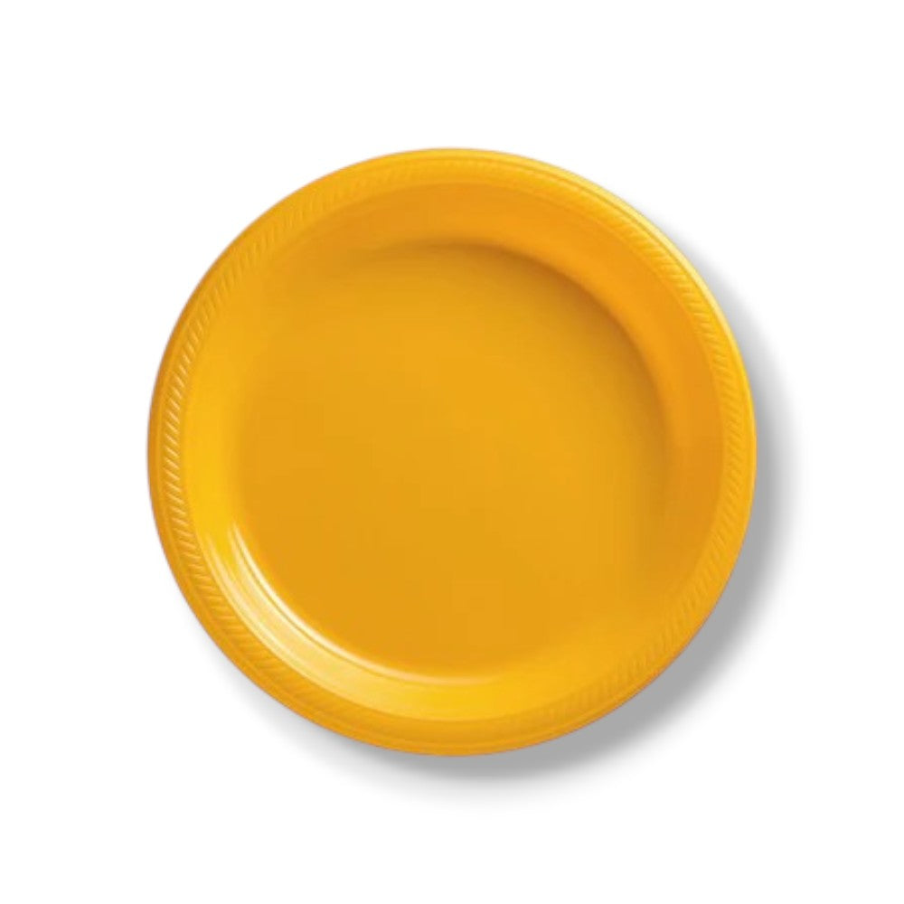 Plato 9" Amarillo Tropical C/20