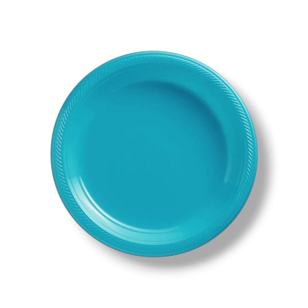 Plato 9" Azul Caribe C/20