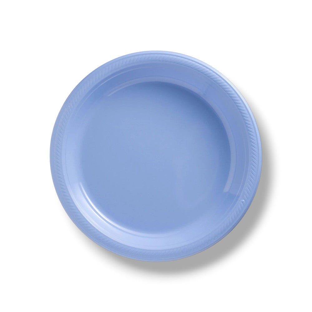 Plato 9" Azul Pastel C/20