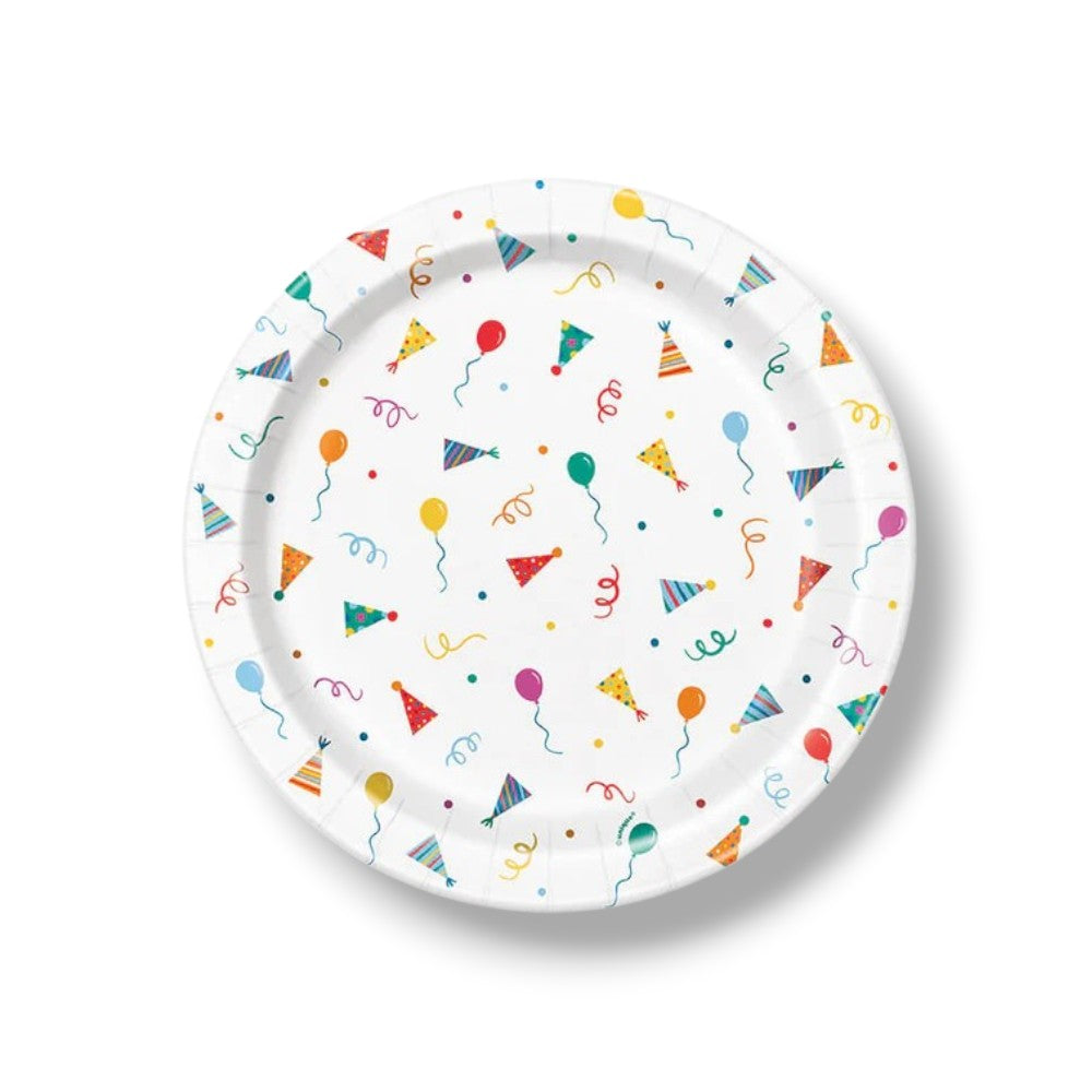 9" Birthday Mayhem Plate C/8