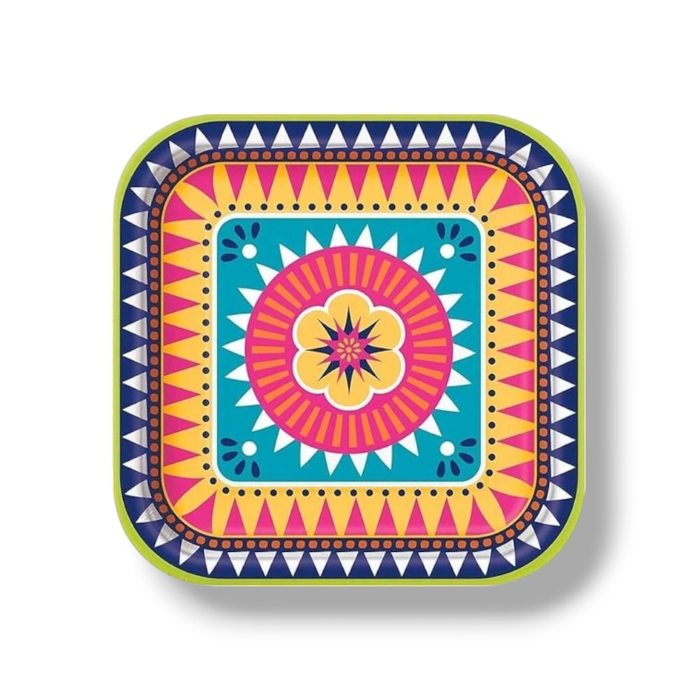 Plato 9" Boho Fiesta C/8