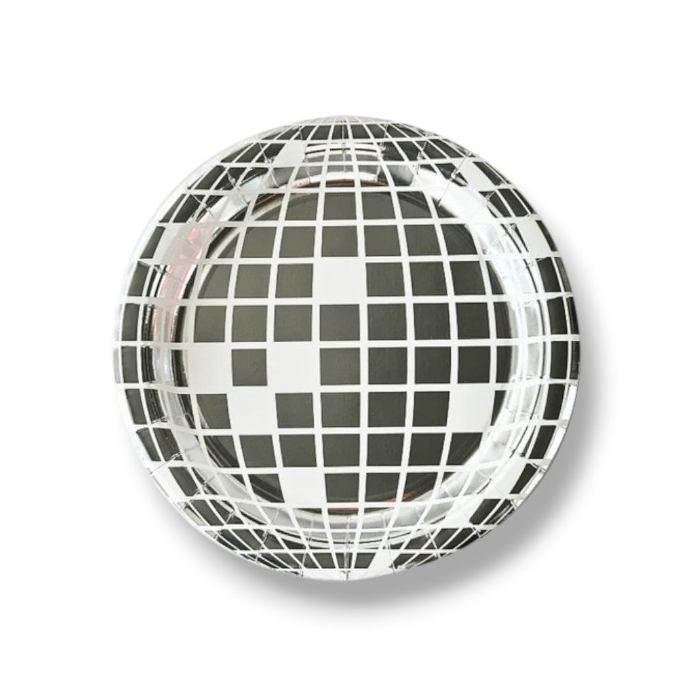 Plato 9" Bola Disco C/8
