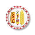 Plato 9" Classic Bbq C/8