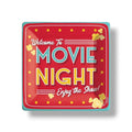 9" Square Movie Night Plate C/20