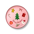 Plato 9" Dulce Navidad C/8