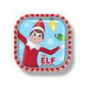 Plato Cuadrado 9" The Elf On The Shelf C/6