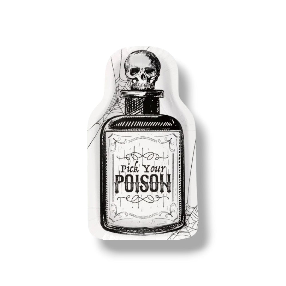 Plato Figura 9" Sketchy Skull Bottle C/8