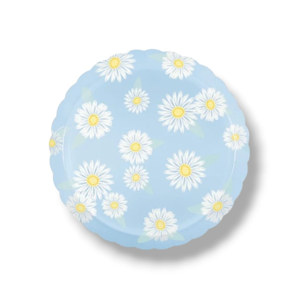 Plato 9" Fresh Daisy C/8