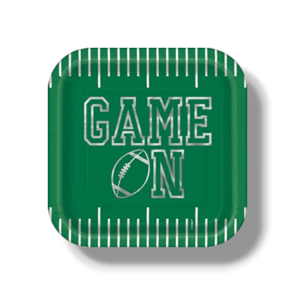 Plato 9" Game Face Football C/8