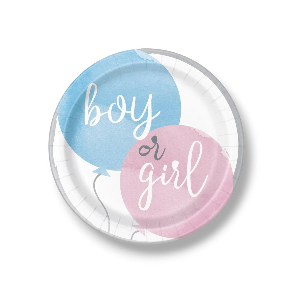 9" Plate Girl or Boy? C/8