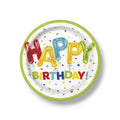 Plato 9" Happy Birthday Balloon C/8
