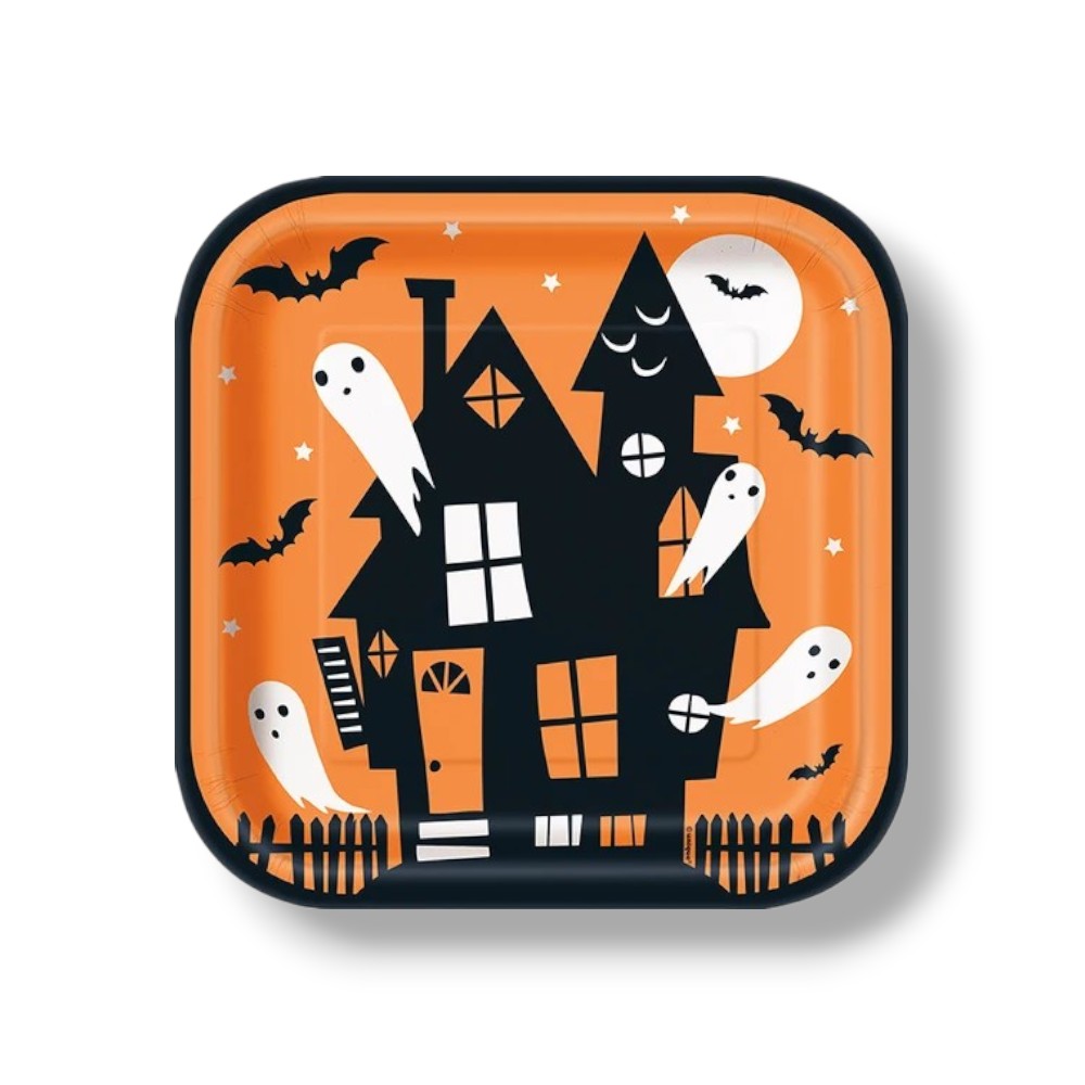 Plato 9" Happy Haunting Halloween C/8
