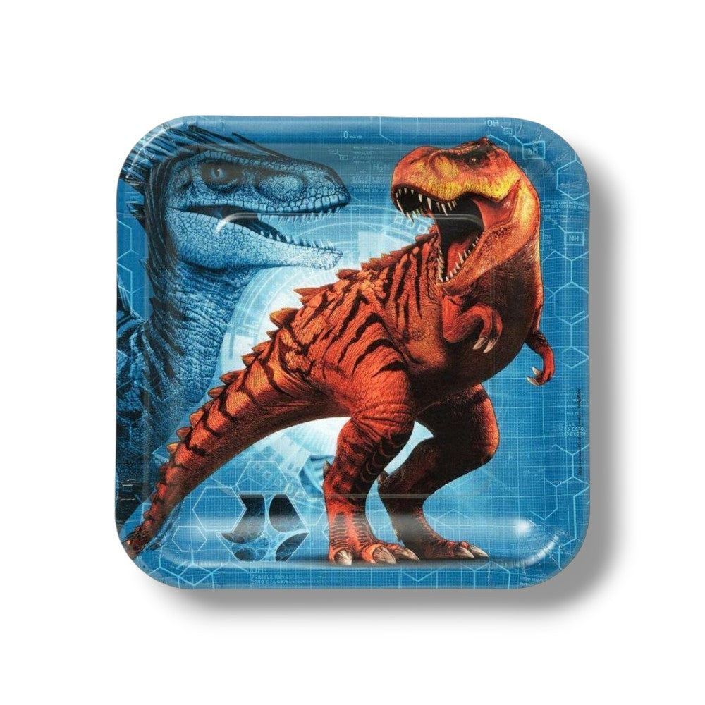 9" Jurassic World Plate C/8