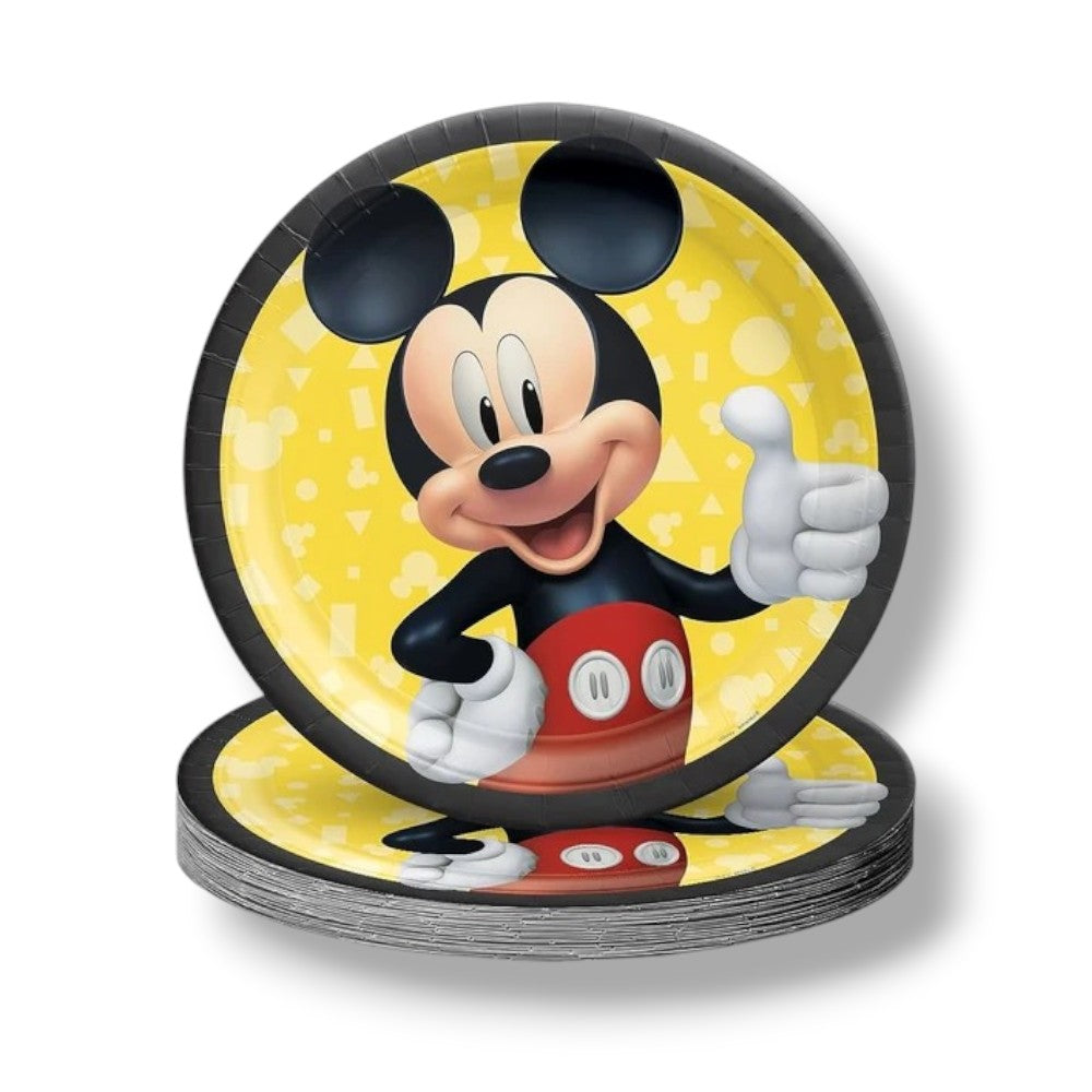 9" Mickey Mouse Plate C/8
