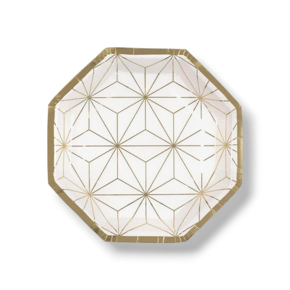 Plato 9" Modern Gold & Purple C/8