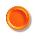 9" Orange Plate (20 count)
