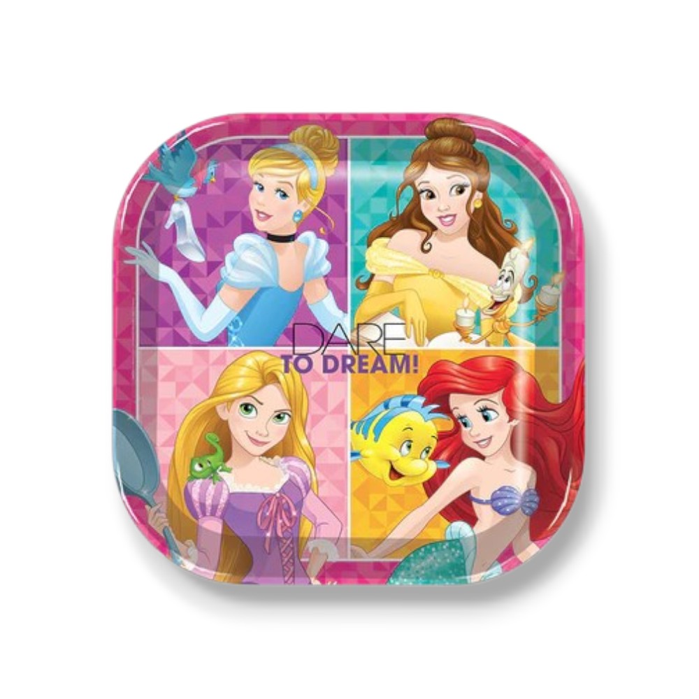 9" Disney Princess Plate (6 Pack)