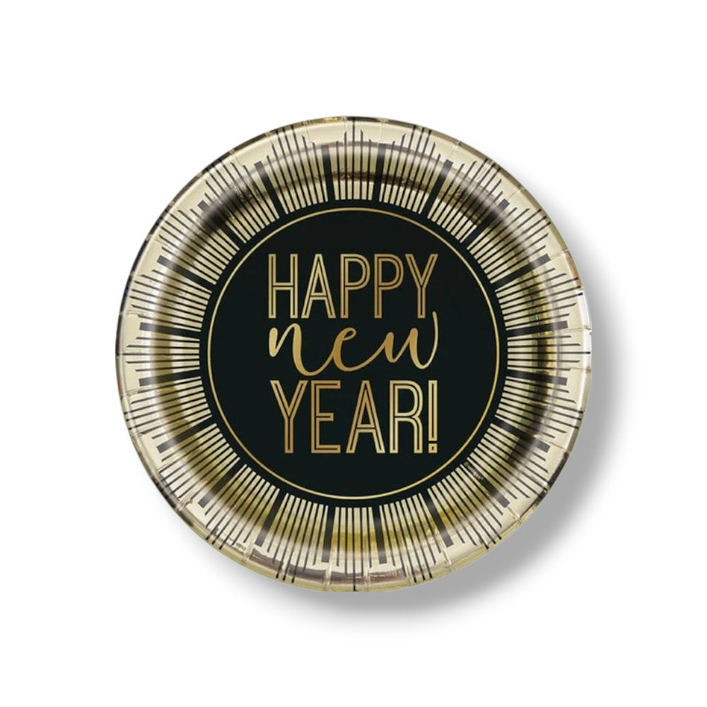 9" Roaring New Year Plate C/8