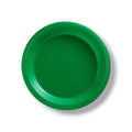 Plato 9" Verde Bandera C/20