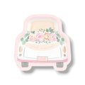 Pink Blossoms Figure Plate C/8
