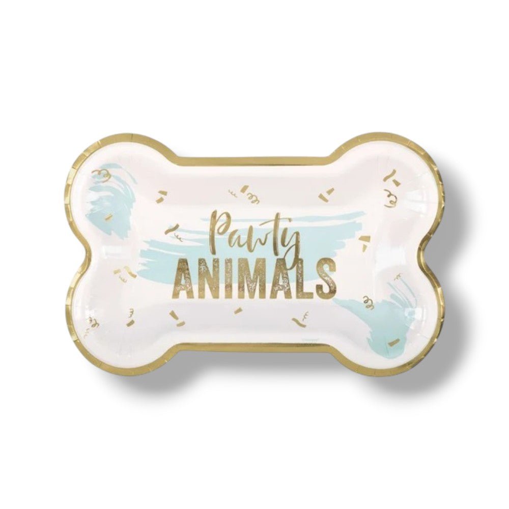 Plato 10" Pawty Animals Bone C/8