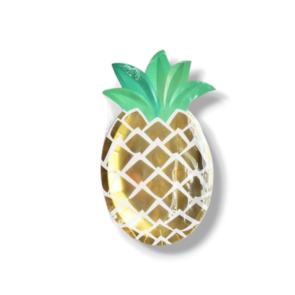 Pineapple Figure Plate C/8