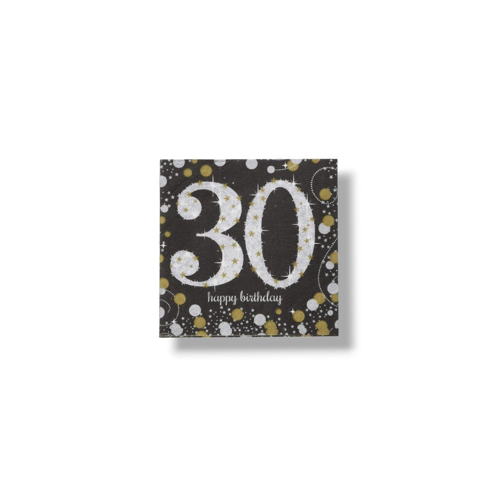 CH Sparkling Celebration Napkin 30 C/16