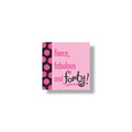 Servilleta CH Fierce Fabulous 40s C/16