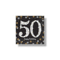 Napkin G Sparkling Celebration 50 C/16