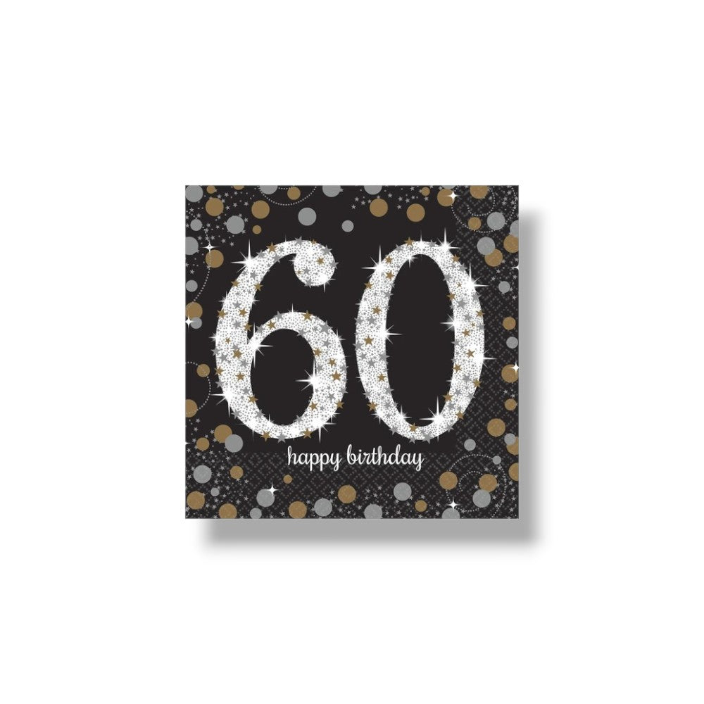 Napkin G Sparkling Celebration 60 C/16