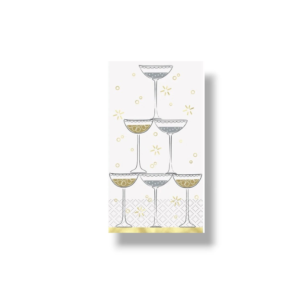 Servilleta Figura Brindis New Year C/16