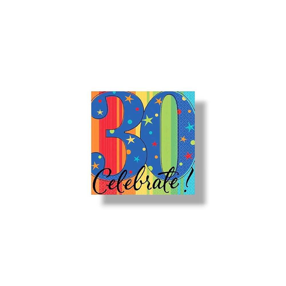 Servilleta CH 30 Celebrate! C/16