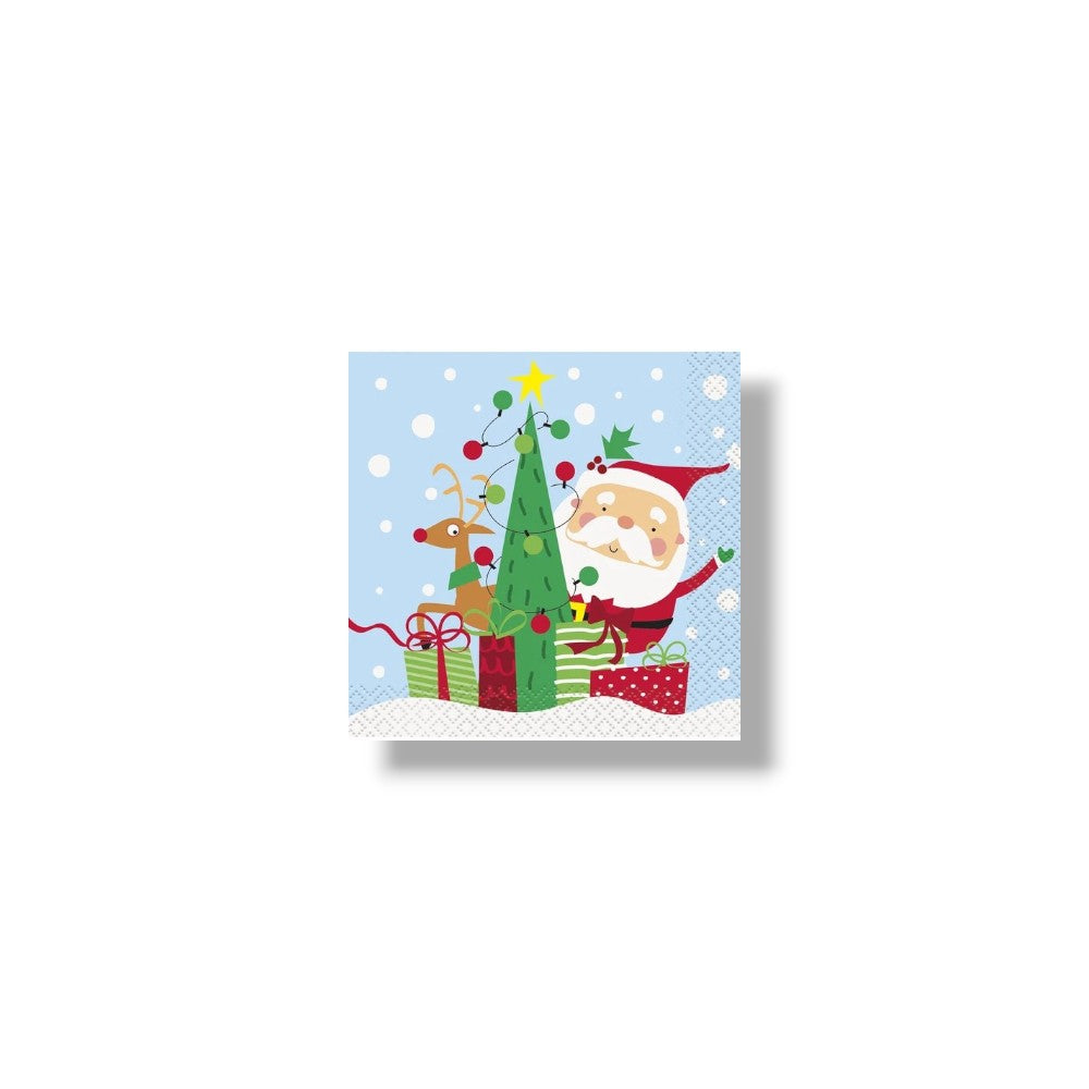 Servilleta CH Colorful Santa C/16