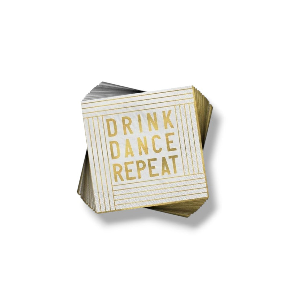 Servilleta CH Drink Dance Repeat C/20