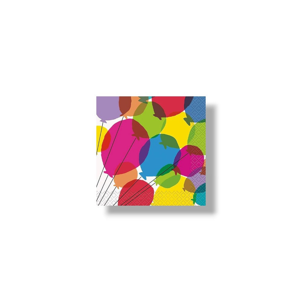Servilleta Ch Globos Colores C16