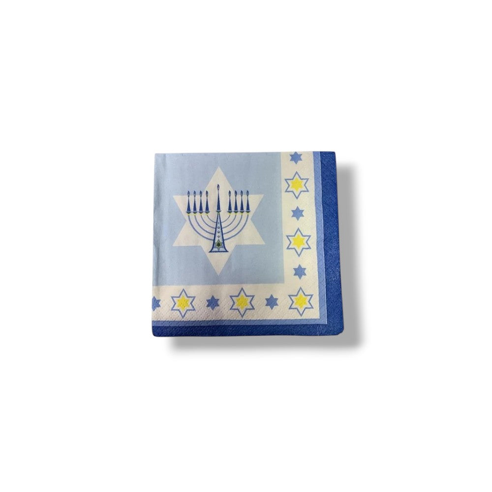 Servilleta CH Hanukkah Lights C/16