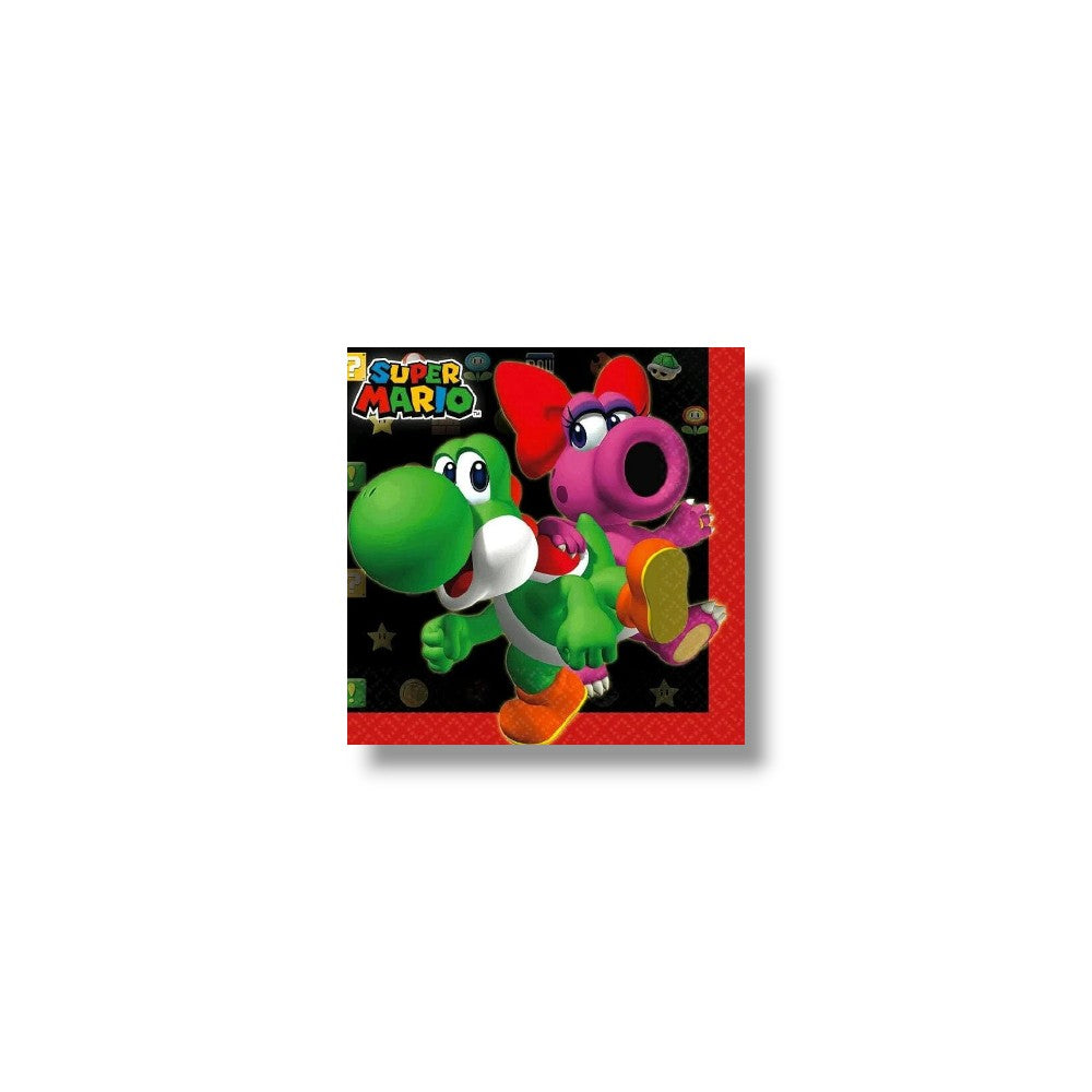 CH Mario Bros Napkin C/16