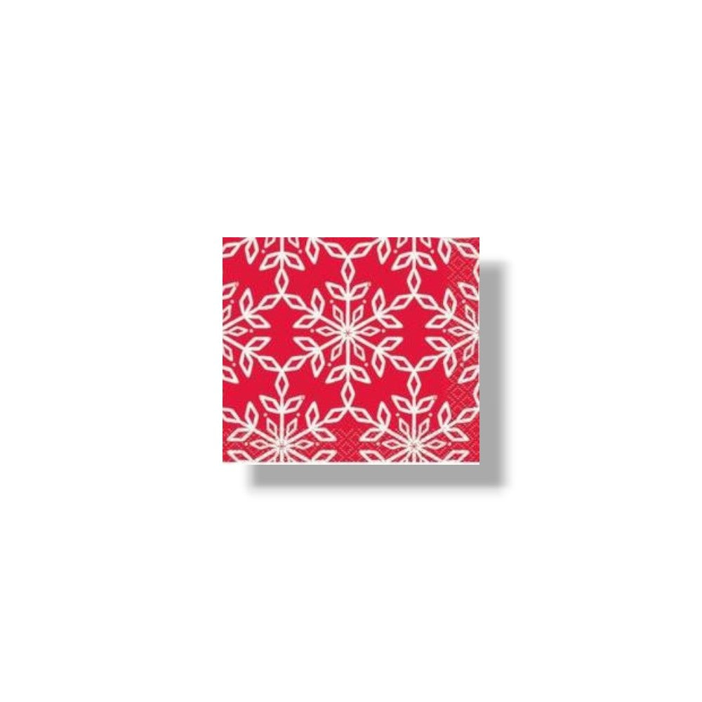 Servilleta Ch Merry Snowflakes C/16