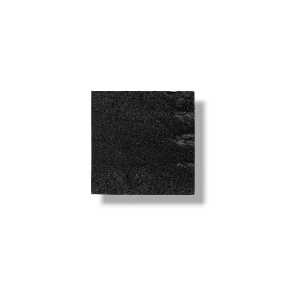Small Black Napkins (50 Count)