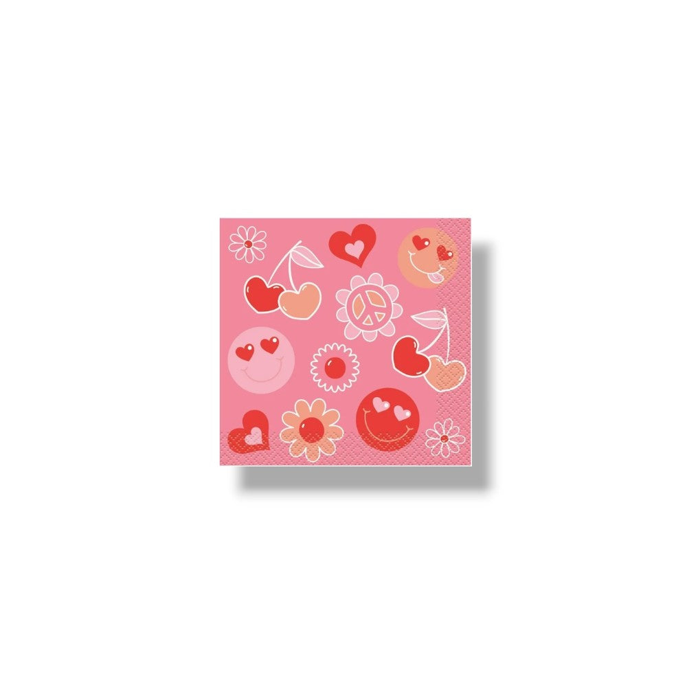 Servilleta Ch Retro Love C/16