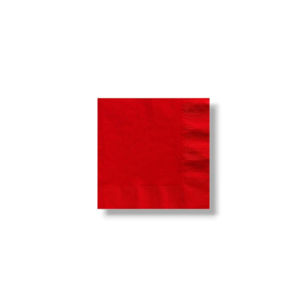 Small Red Napkins (50 count)