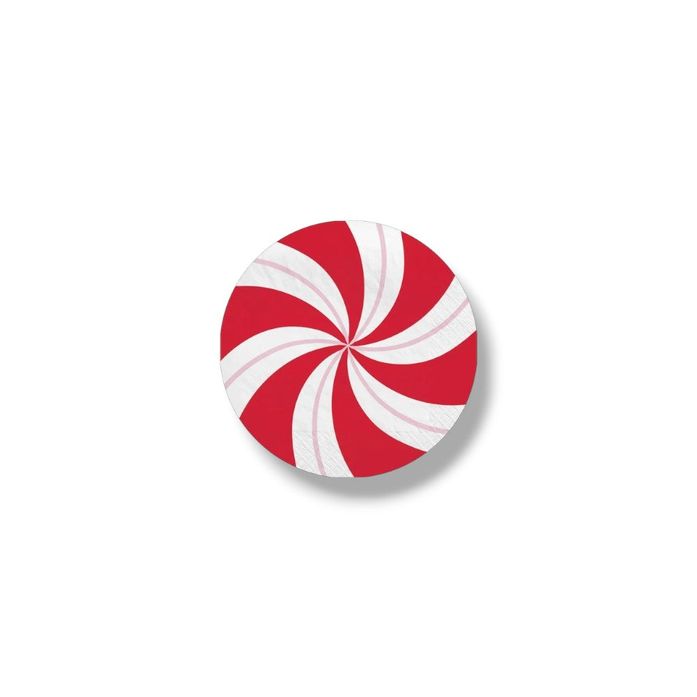 Candy Cane Figure Napkin C/16