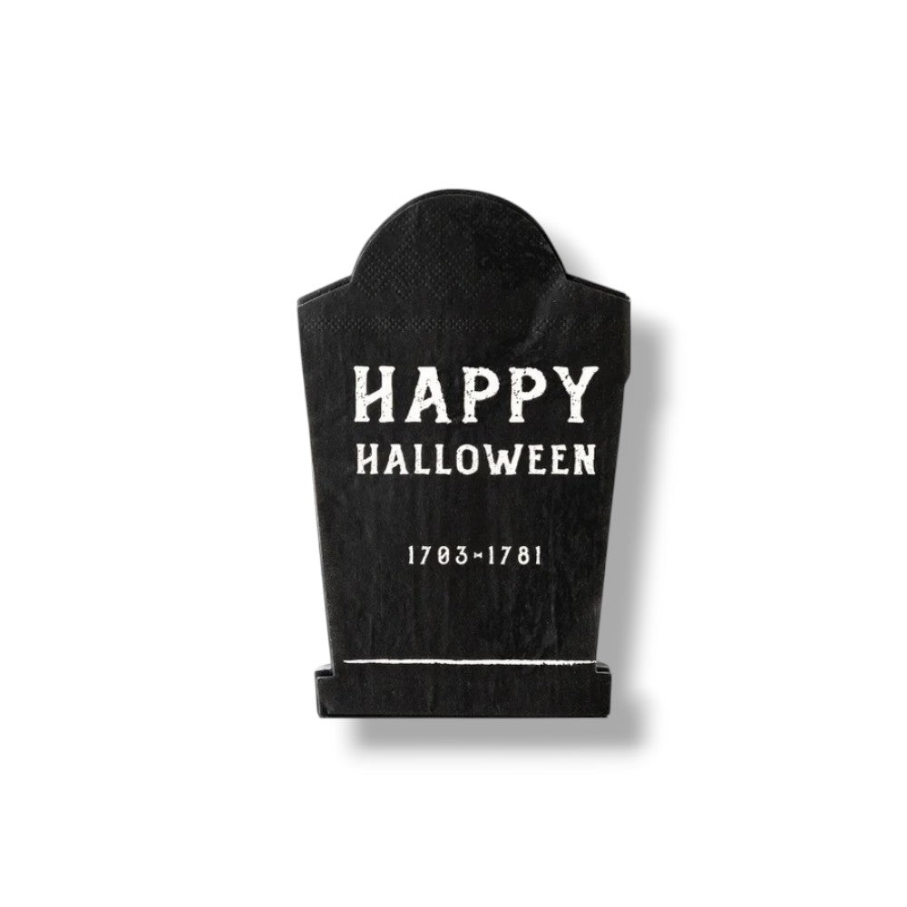 Napkin Figure Haunted Village Tombstone C/24